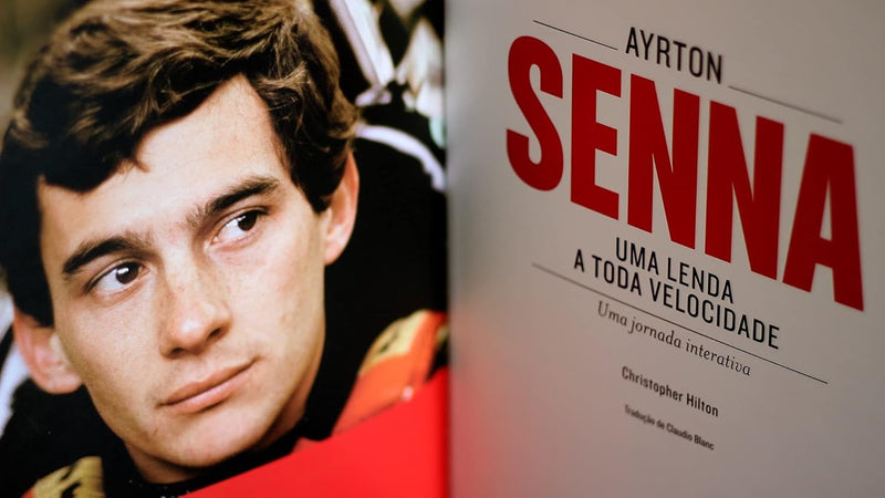 Ayrton Senna: Uma Lenda a Toda Velocidade: Uma Jornada Interativa - CAPA DURA