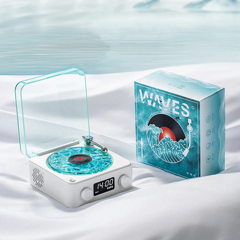 Mini Wave Vinil (Caixa de som Bluetooth) + FRETE GRÁTIS