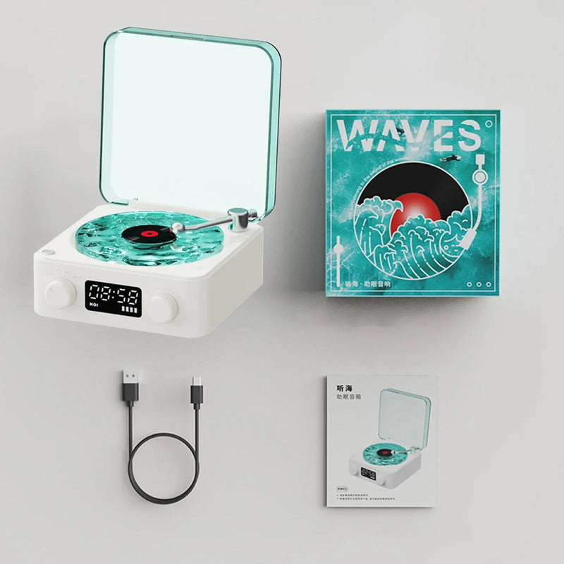 Mini Wave Vinil (Caixa de som Bluetooth) + FRETE GRÁTIS